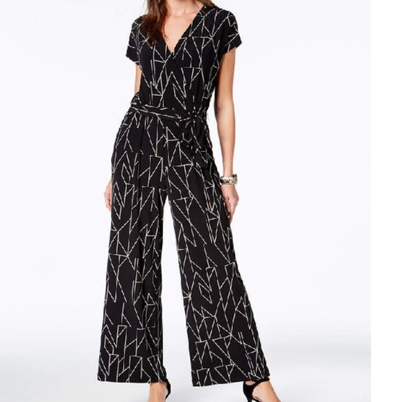 Alfani Pants - Alfani Wide-Leg Jumpsuit